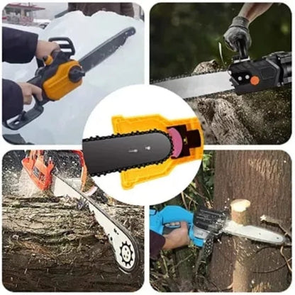 Fast Chainsaw Sharpener Tool for Precise Blade Sharpening