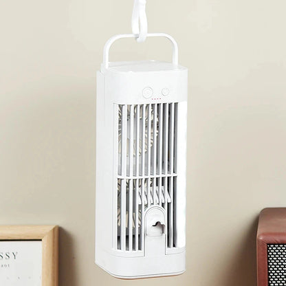 Compact Personal Space Cooler Fan with Mist Feature