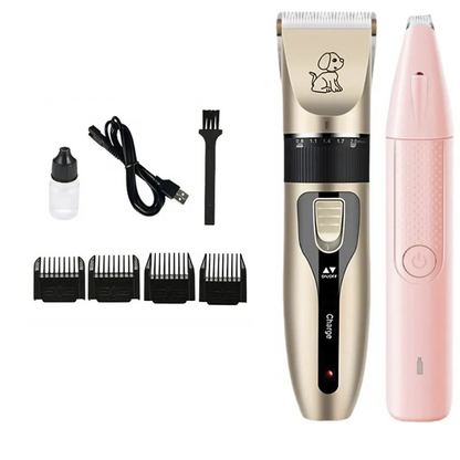 Quiet Pet Grooming Clippers with Sharp Blades