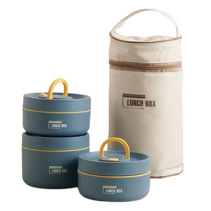 Heat Insulated Food Container with Free Lunch Bag