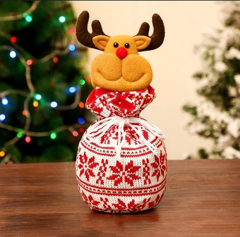 Reusable Festive Gift Wrap Bags