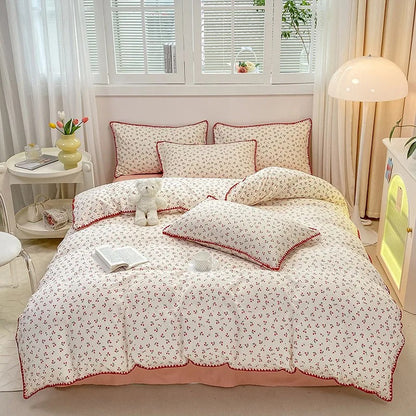 Earth Tone Bedding Set Complete Bed Room Decor - Halri