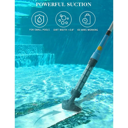 Portable Extendable Pool Cleaning Vacuum