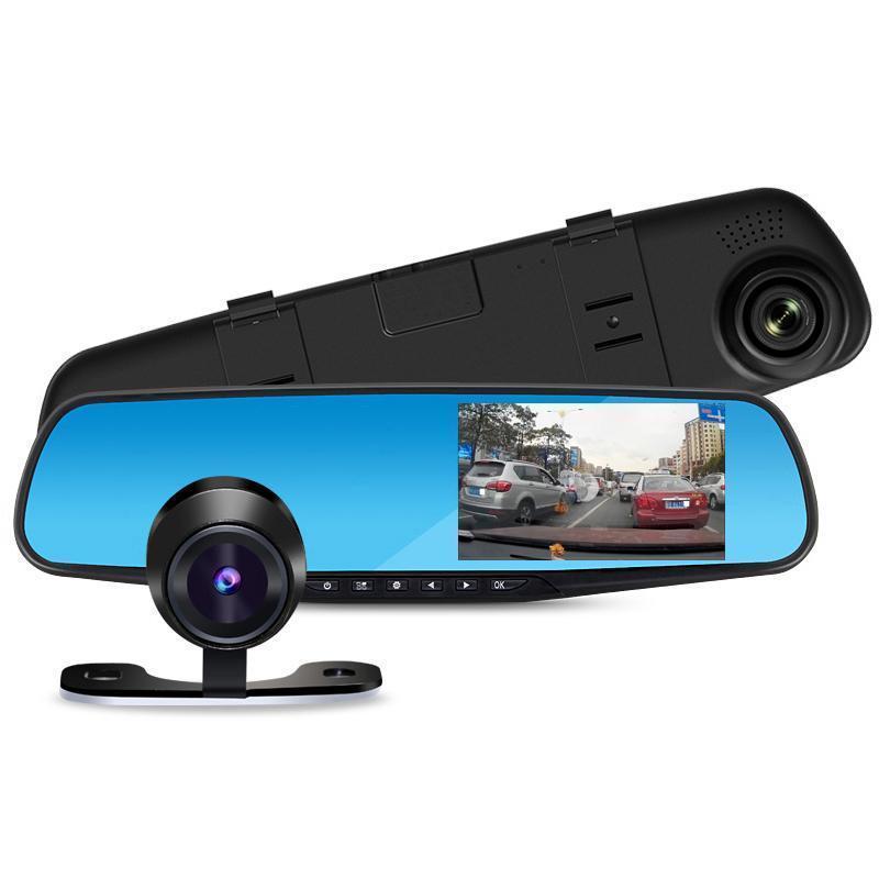Dual Lens 1080P HD Car Dash Cam Recorder - Halri