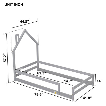 Low Profile Twin Size Mattress Bed