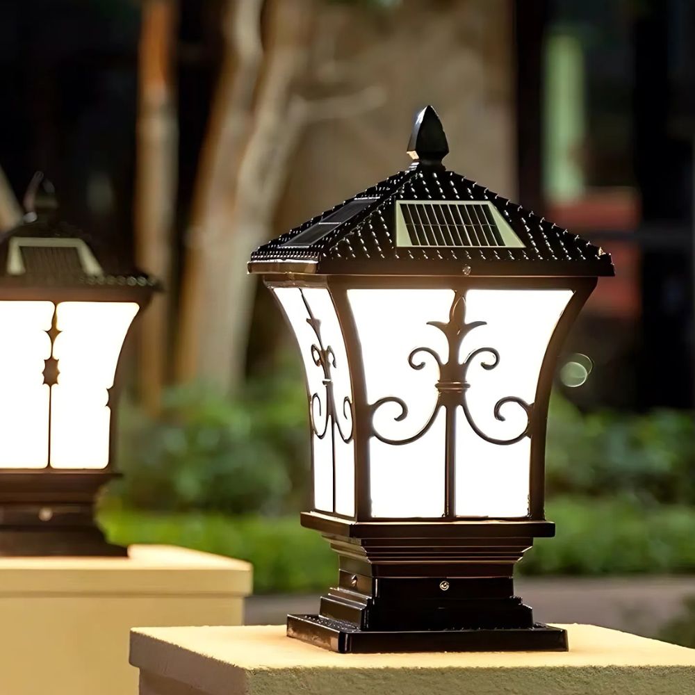 Bright Outdoor LED Garden Post Light for Yard and Driveway
