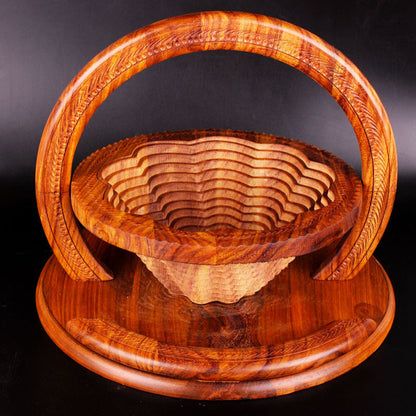 Rustic Wooden Decorative Fruit Platter
