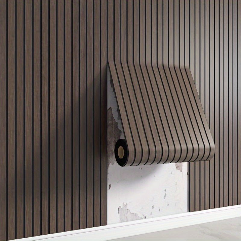Sticky Wood Effect 3D Wall Panels For Home Decor