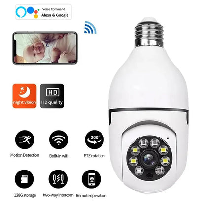 Smart Home Security Camera | HD Night Vision & Voice Control - Halri