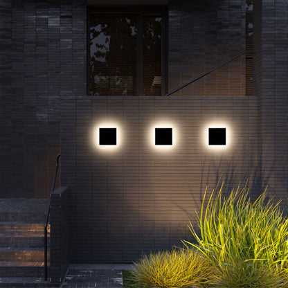 Slim Outdoor LED Wall Light Up Down Exterior Lamp