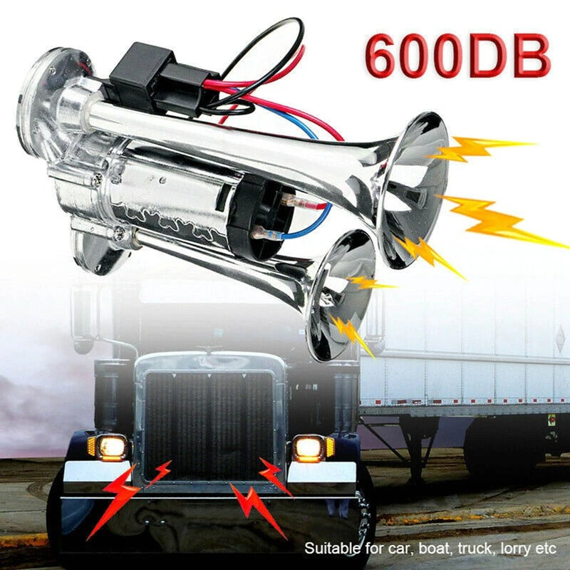 Extra Loud Car Air Horn for Truck Safety Alert