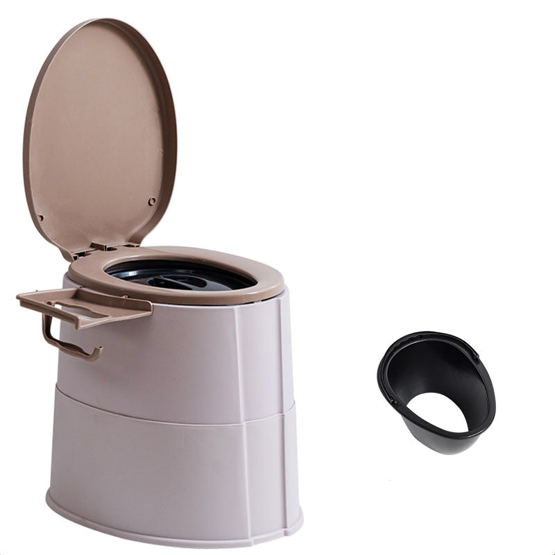 Modern Plastic Floor Toilet Bowl with Seat