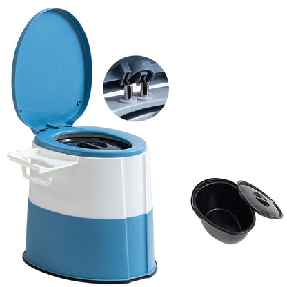 Modern Plastic Floor Toilet Bowl with Seat