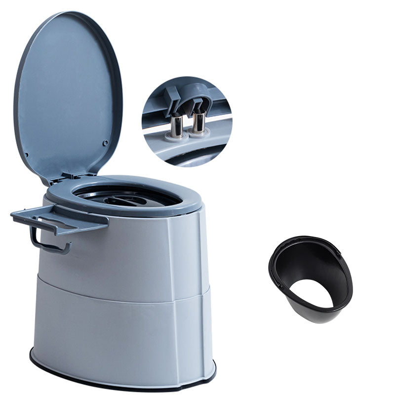 Modern Plastic Floor Toilet Bowl with Seat