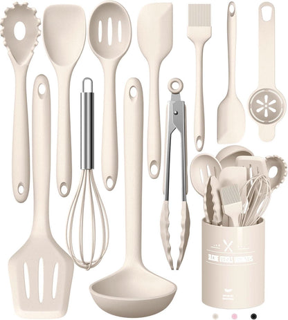 Non-Stick Silicone Kitchen Tool Set - Halri