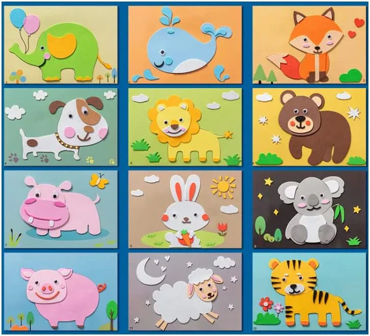 Fun 3D Jigsaw Puzzle with Stickers