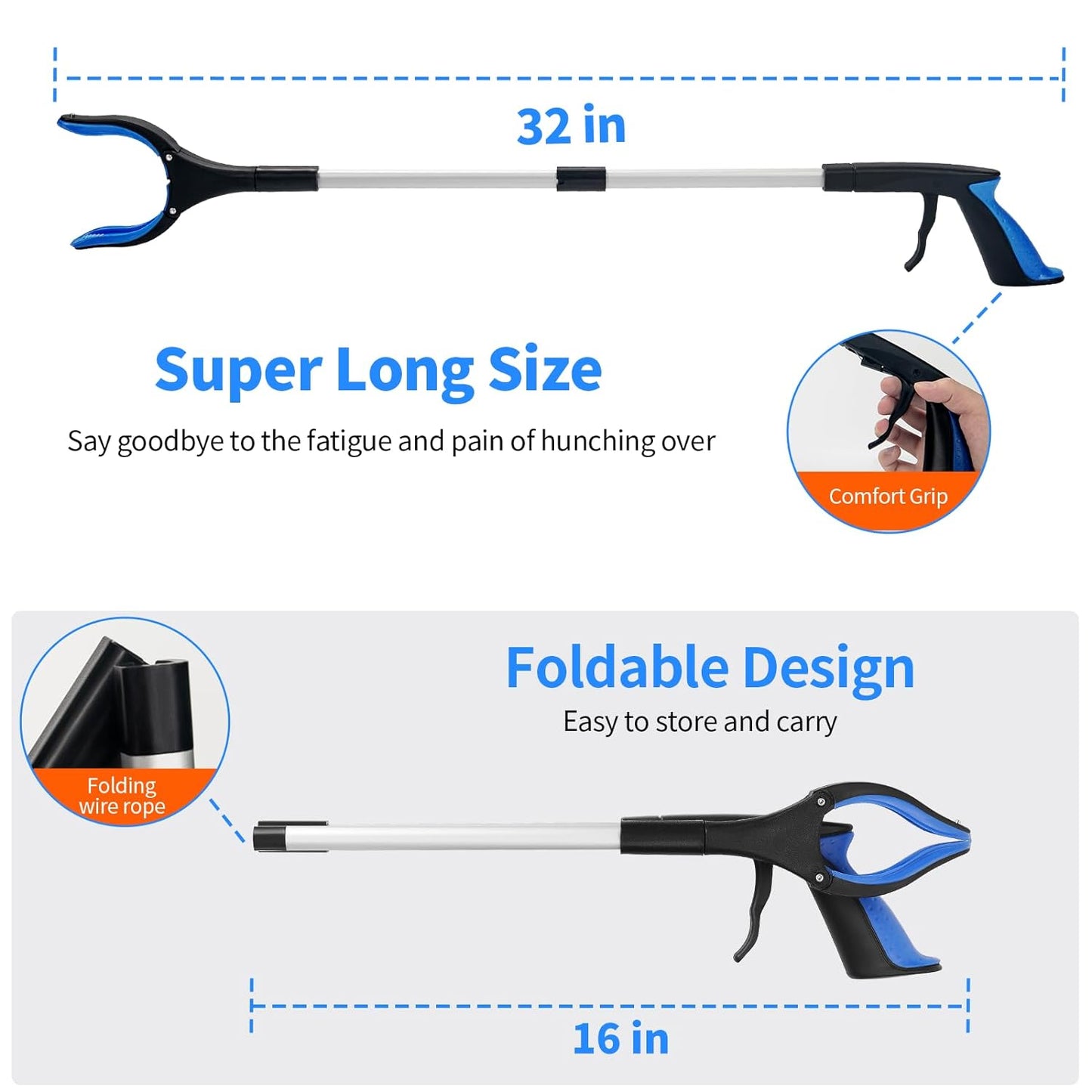 Strong Grip Pick Up Tool