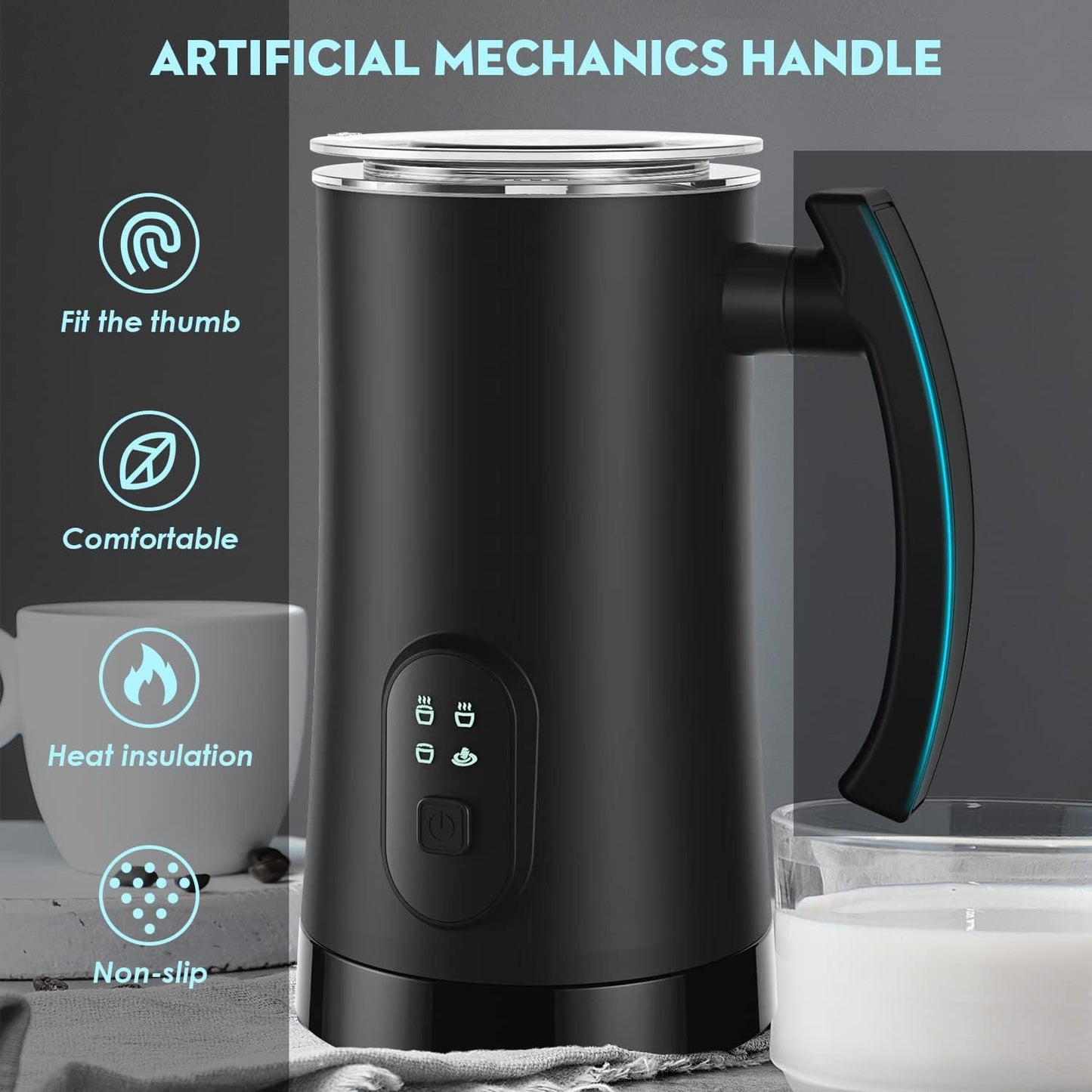 Fast Automatic Milk Frother Coffee Steamer