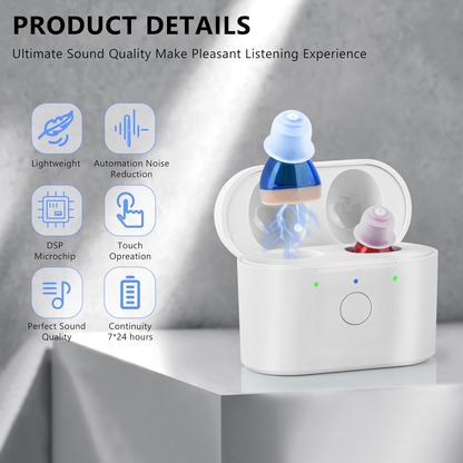 Discreet Disposable Free Hearing Devices (Pair)