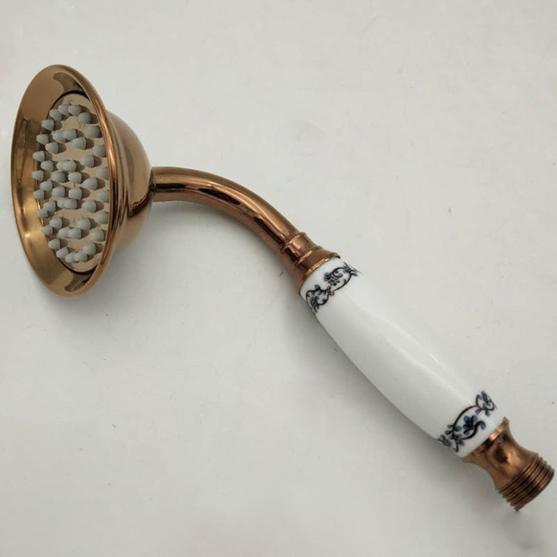 Classic Gold Showerhead with Handle