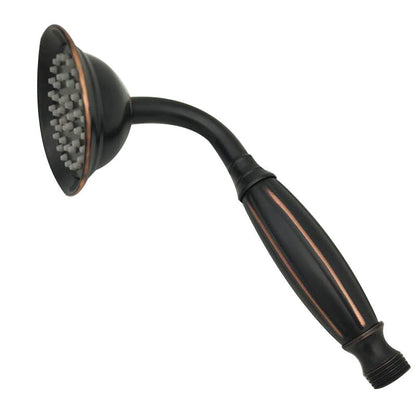 Classic Gold Showerhead with Handle