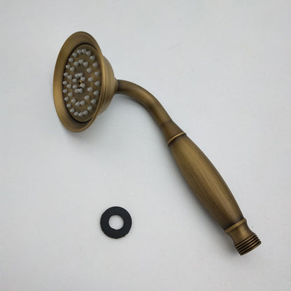 Classic Gold Showerhead with Handle