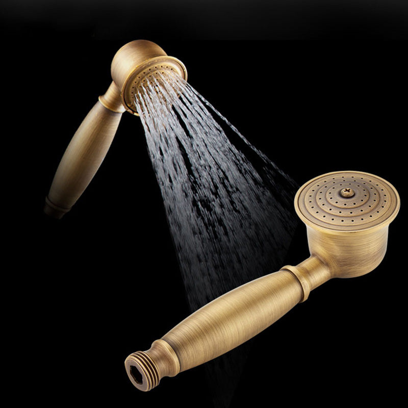 Classic Gold Showerhead with Handle