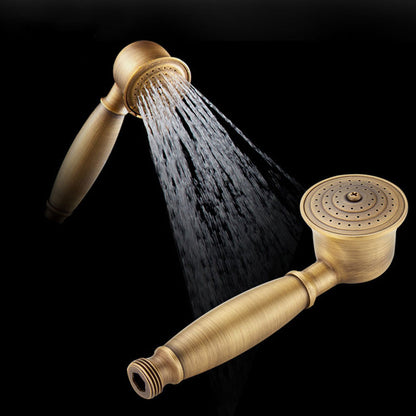 Classic Gold Showerhead with Handle