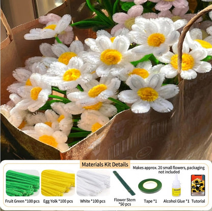 Easy Handmade Faux Flower Crafting Kit