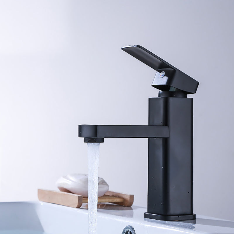 Commercial Stainless Steel Bathroom Sink Faucet with Hose - Halri