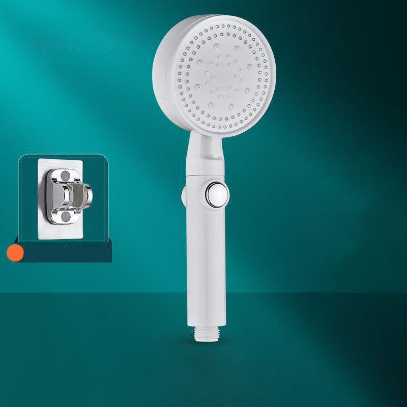 Modern Plastic Shower Head Set Wall Mount