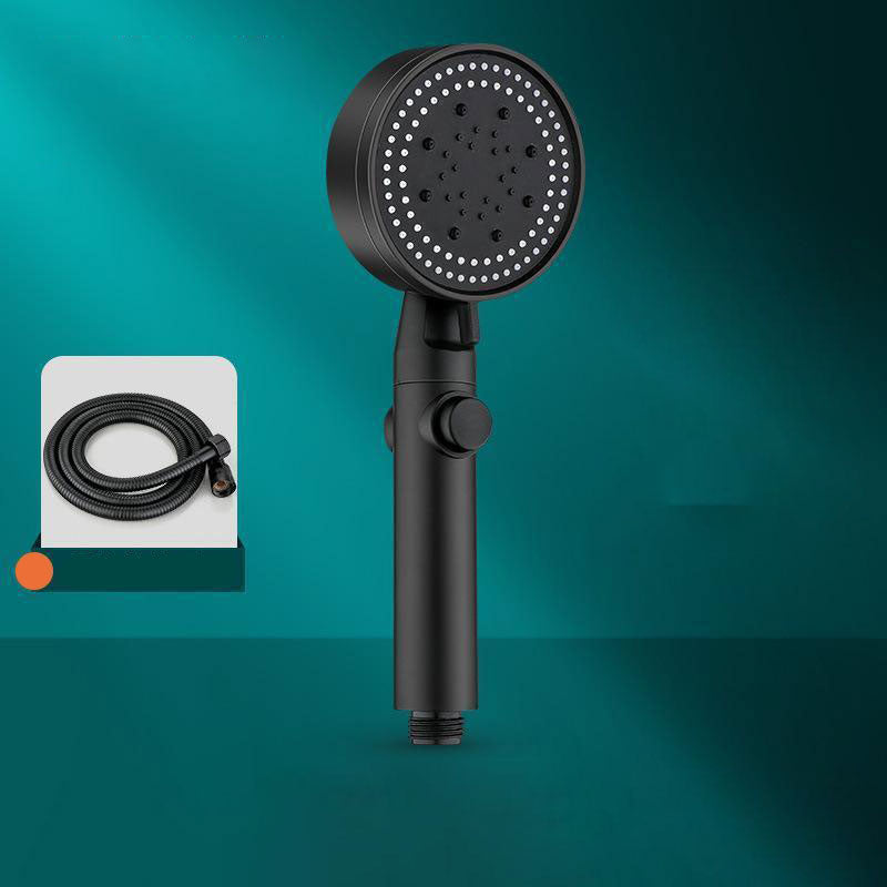Modern Plastic Shower Head Set Wall Mount