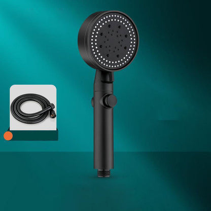 Modern Plastic Shower Head Set Wall Mount