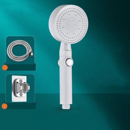 Modern Plastic Shower Head Set Wall Mount