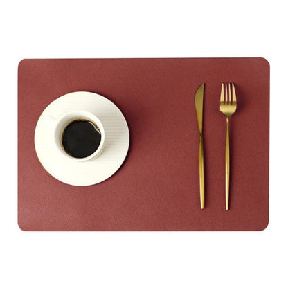 Waterproof Rectangular Table Placemats