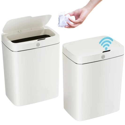2 Pcs Hands Free Sensor Kitchen Trash Cans - Halri