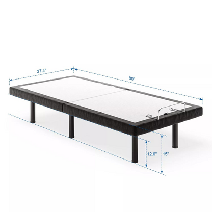 Comfortable Height Adjustable Wireless Bed Frame