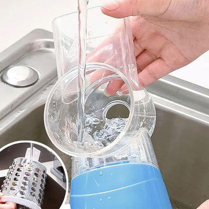 Easy Manual Parmesan Cheese Grater Shredder