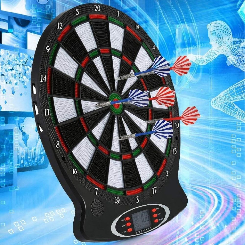 Deluxe Automatic Hanging Dart Game Set - Halri