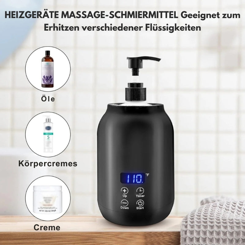 Compact Digital Massage Oil Heater with Touch Control