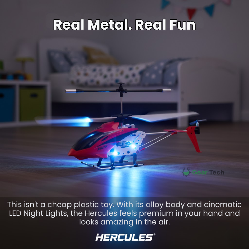 Durable Mini RC Helicopter for Kids and Beginners