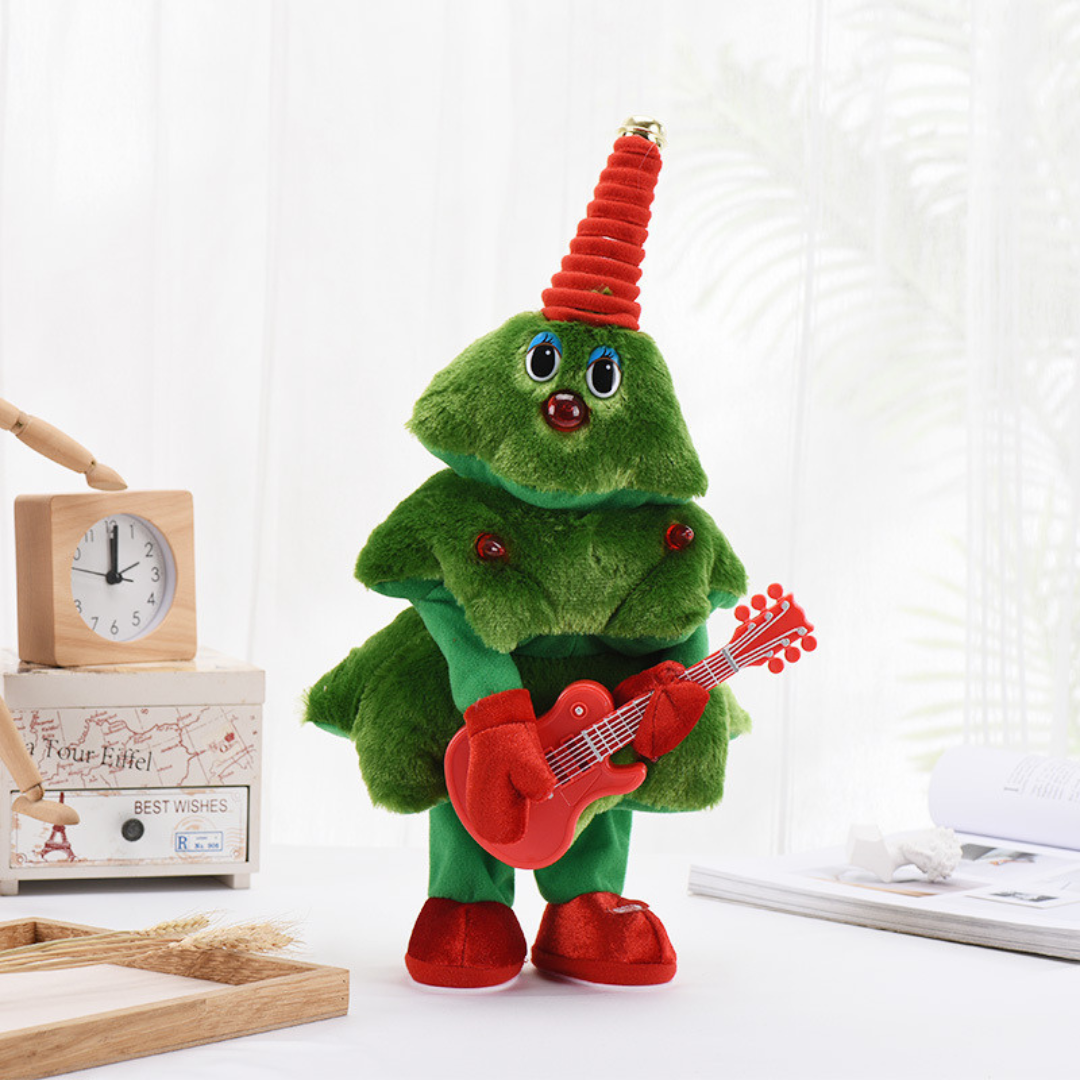 Fun Animated Holiday Tree Figure