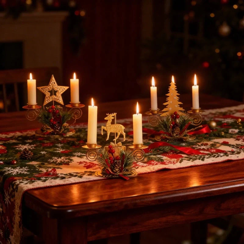 Winter Glow Candle Lantern