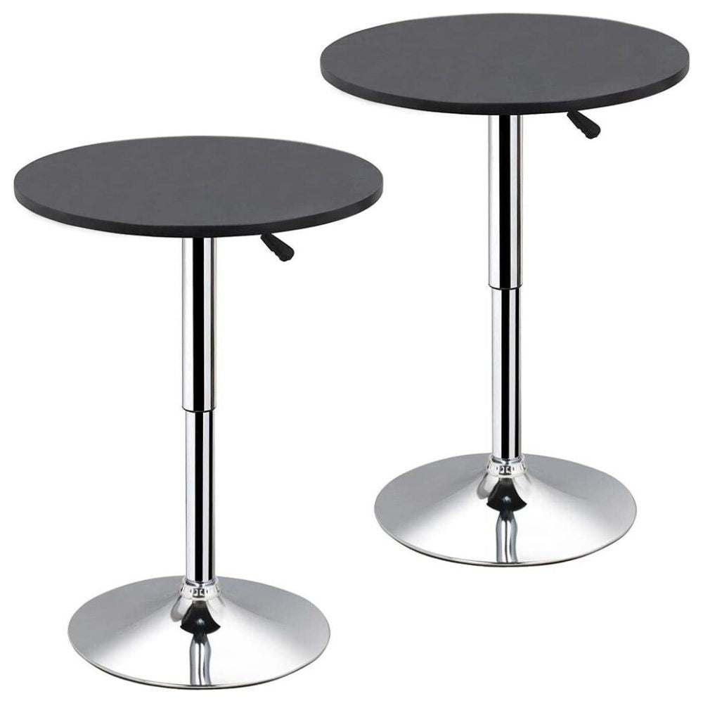 Garden Round Elevated Bar Table Set of 2