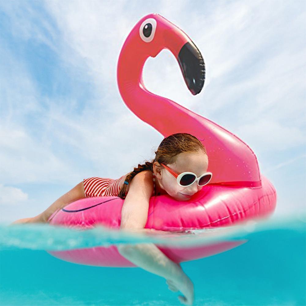 Fun Pink Pool Float Flamingo Raft