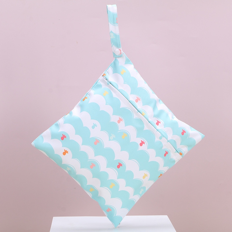 Waterproof Baby Bag with Zipper – Stroller Wet Bag