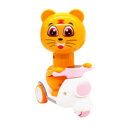 Fun Motorcycle Animal Toy Set