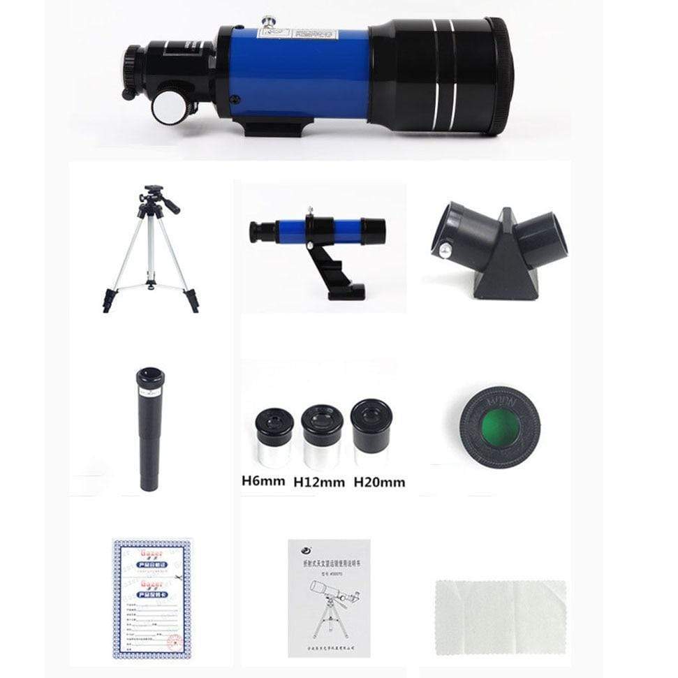 Easy Space Telescope Kit with 150X Zoom and Barlow Lens
