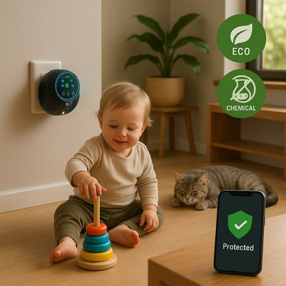Effective Indoor Rodent Repeller with 4 Speakers