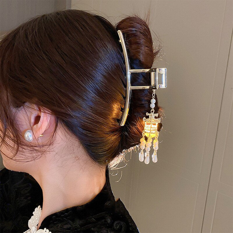 Vintage Inspired Hairpin Lantern Clips - Halri